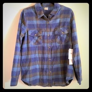 O’Neil Brittany Flannel, Size Med. (NWT)